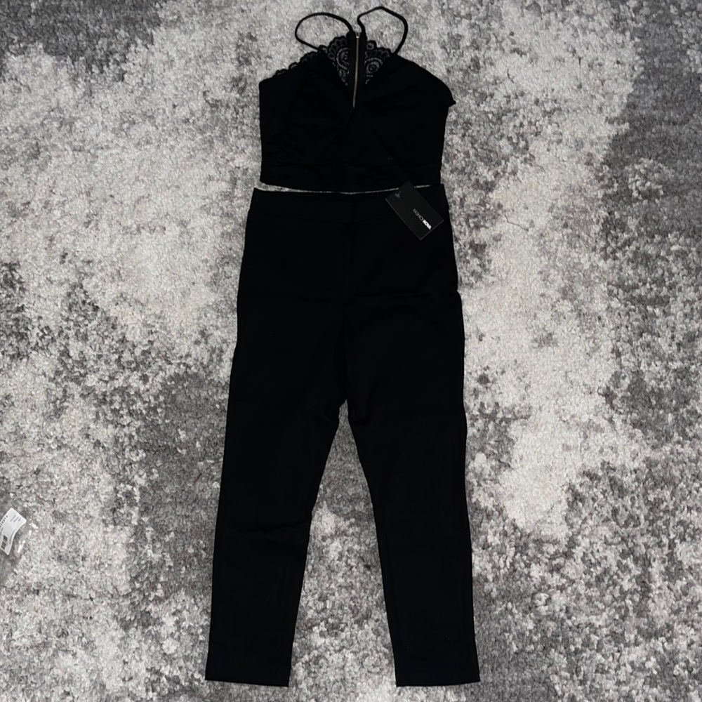 FashionNova Believe Me Set- black